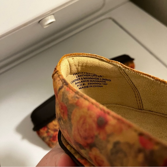 Alegria Leather Slip-On Mary Janes Clogs Cognac Rose size EU 40 or W9.5/10 - Picture 5 of 8